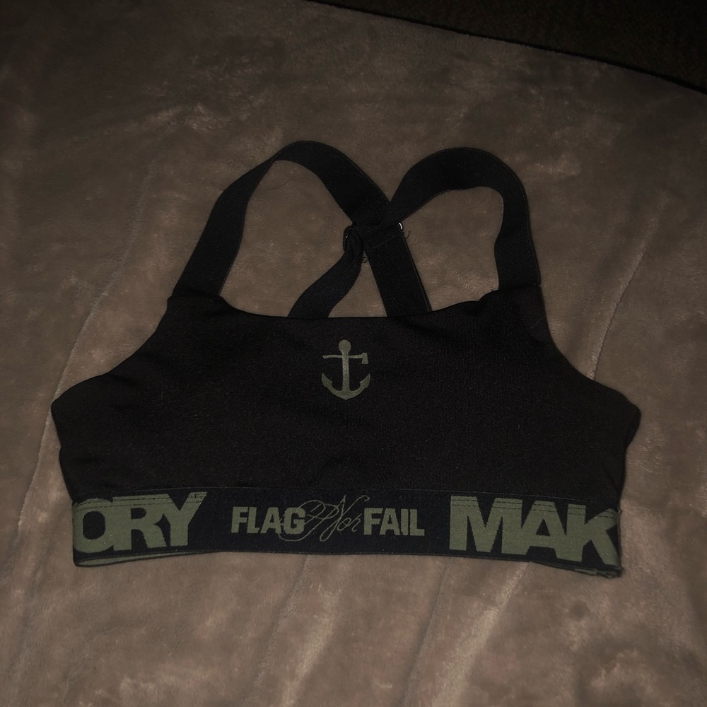 Flag Nor Fail Sports Bra